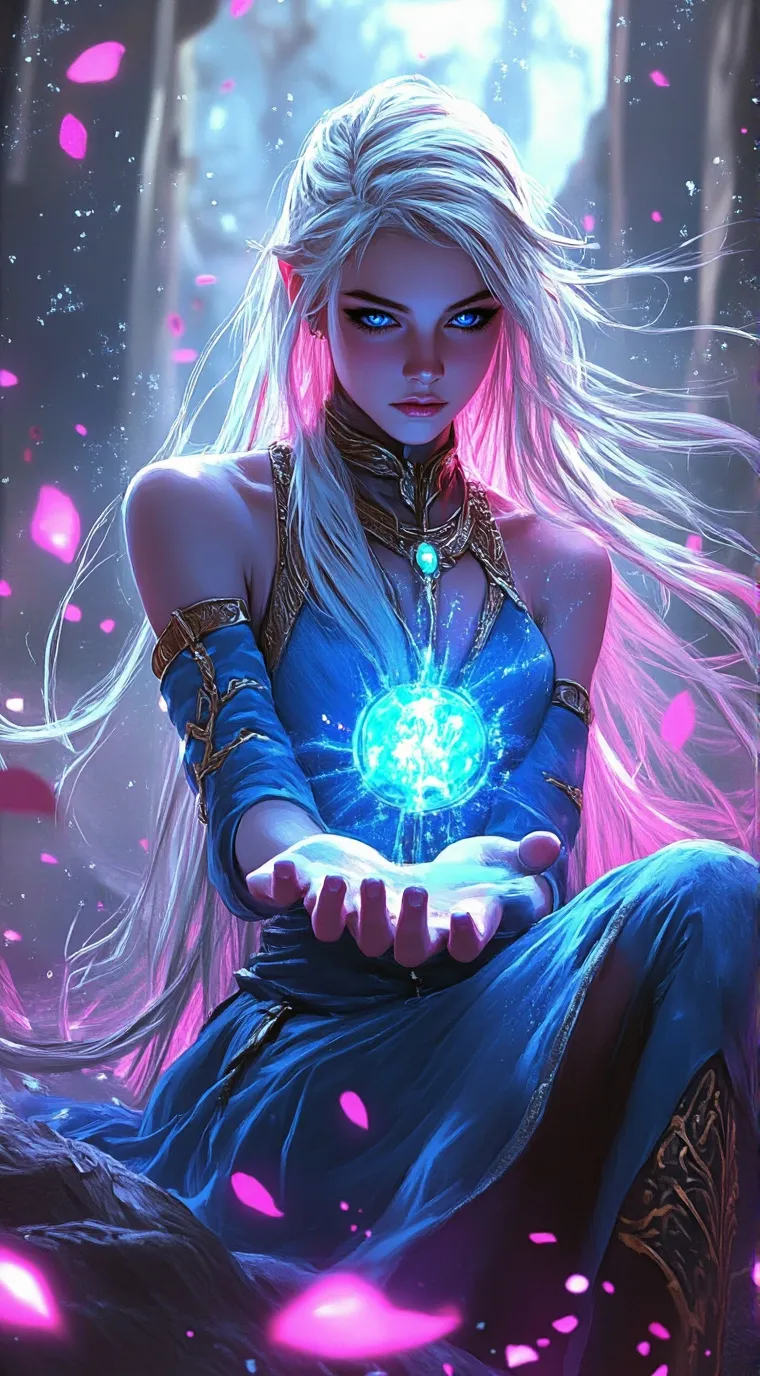 ai character: MAGIC  background