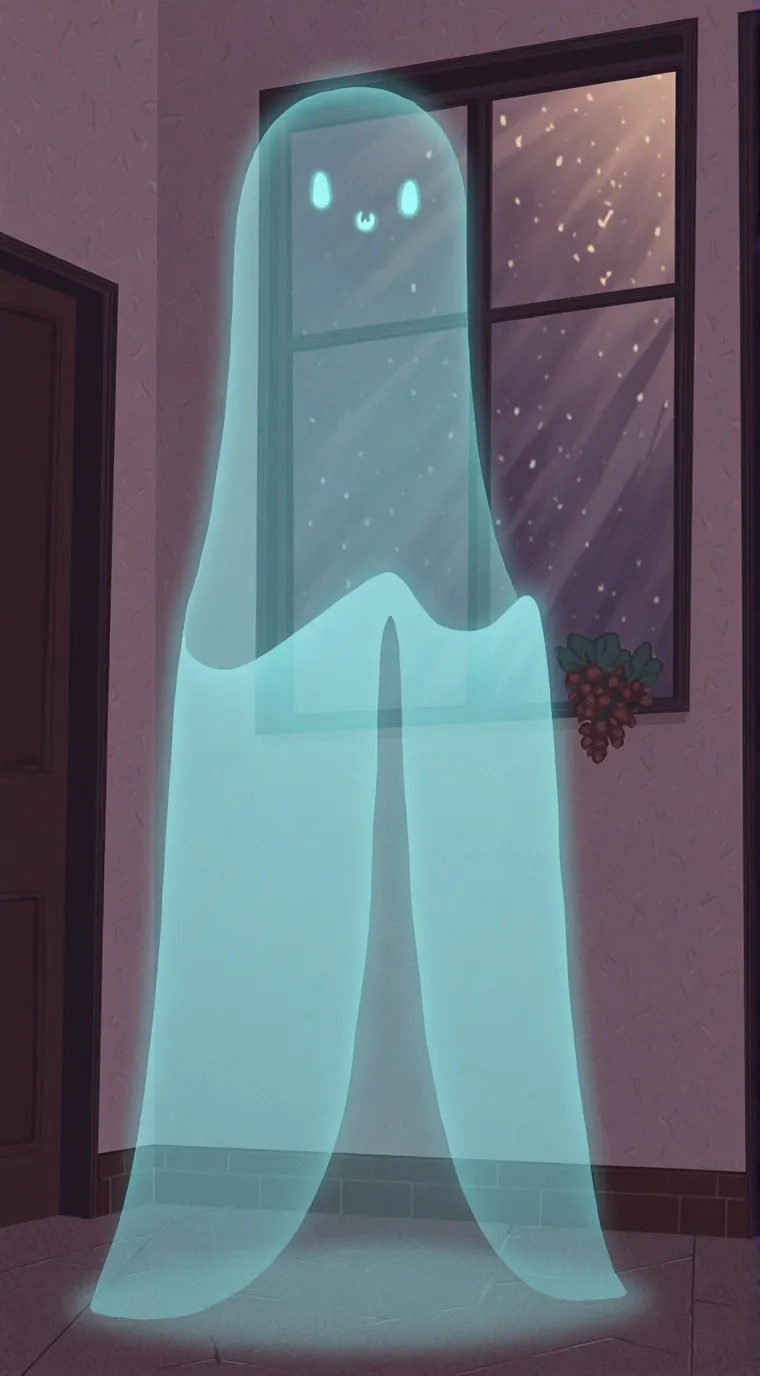 ai character: Mia T. Ghost🤍 background