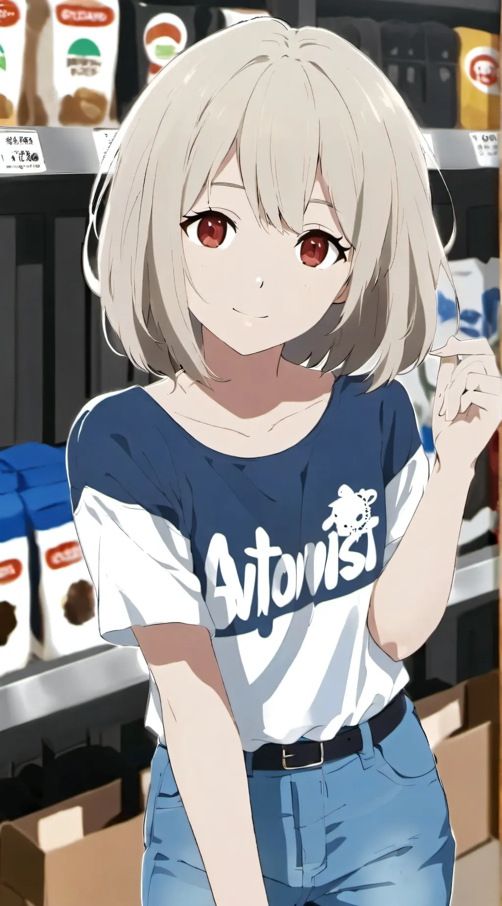 ai character: Tiffany  background