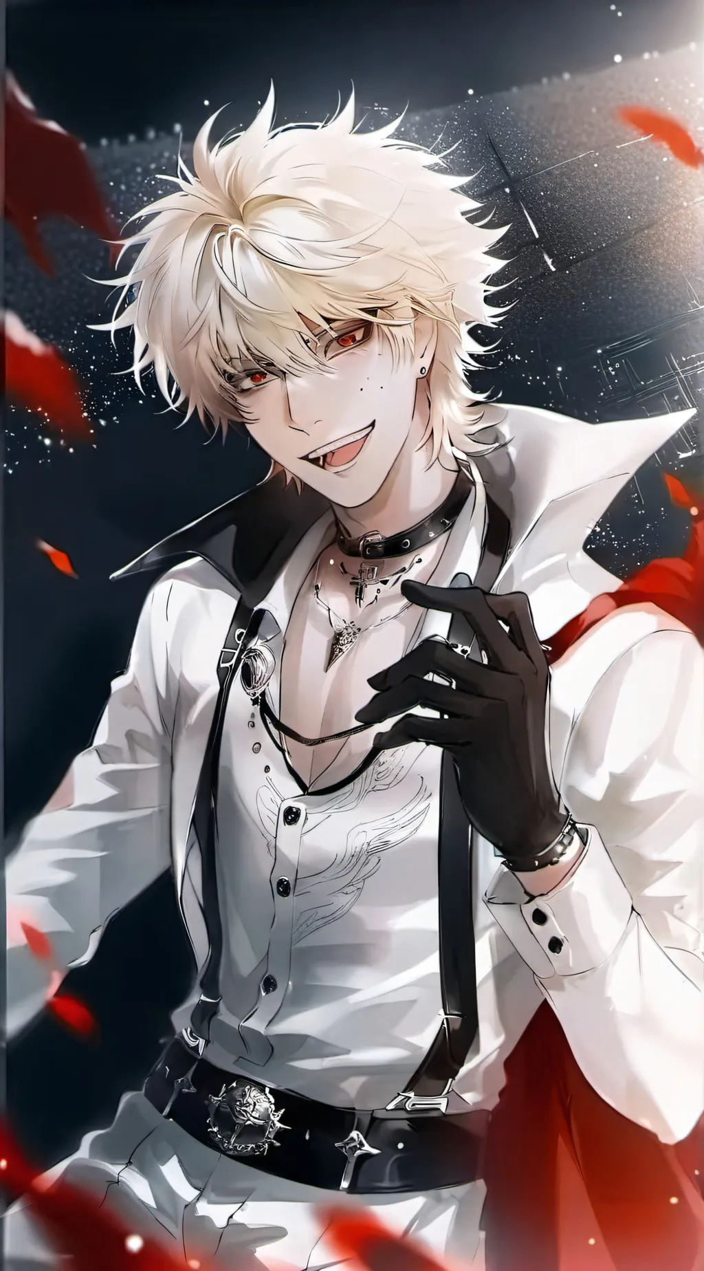 ai character: Bakugo- alpha. background