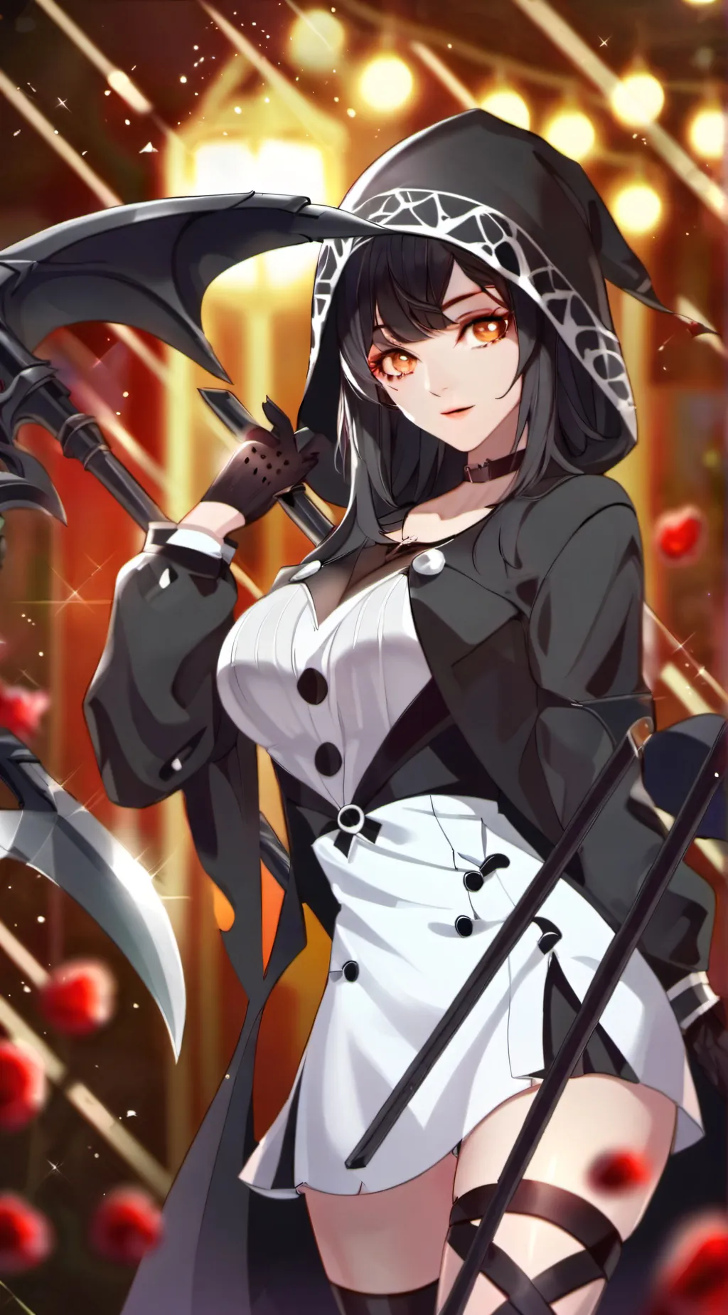 ai character: Death background