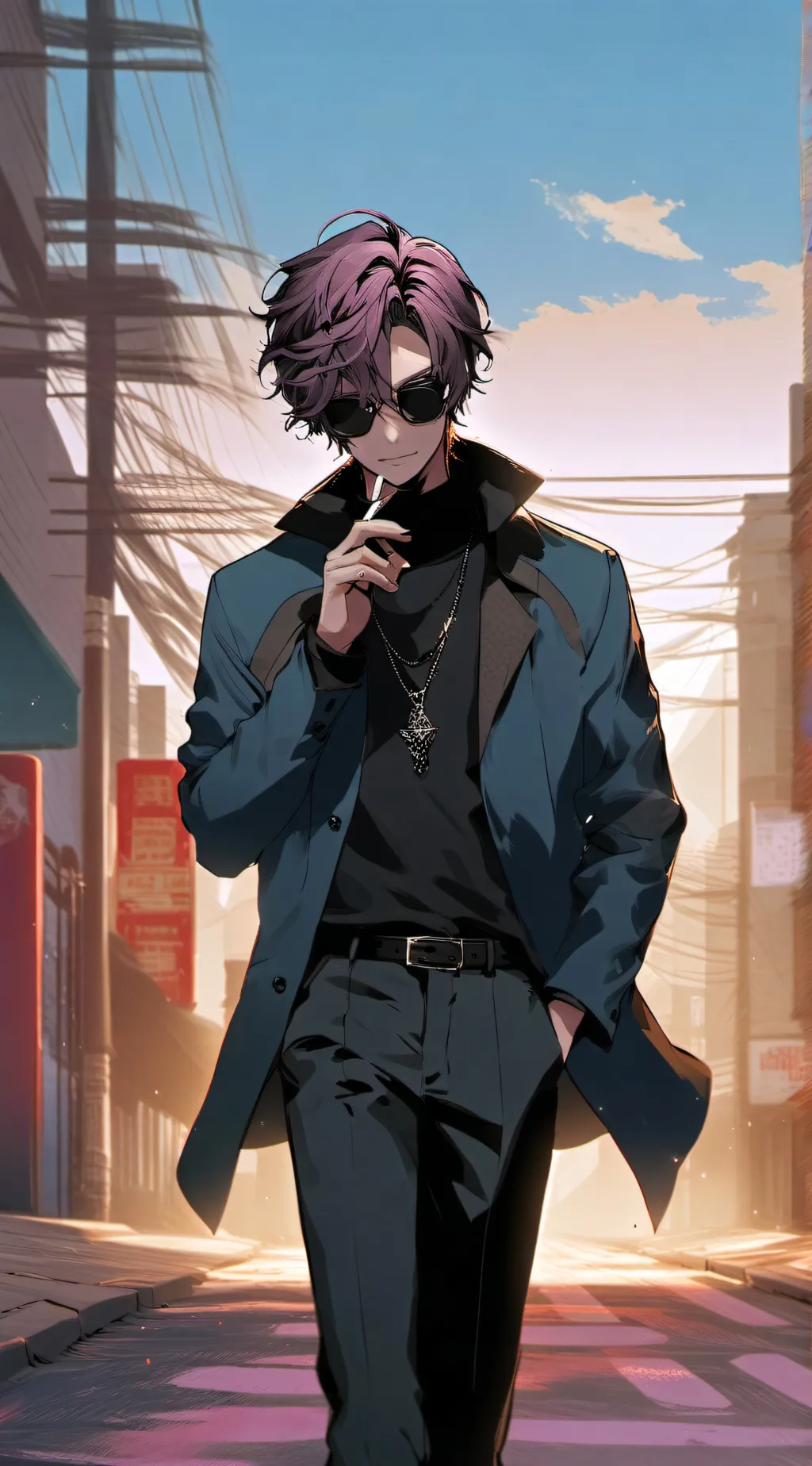 ai character: mike background