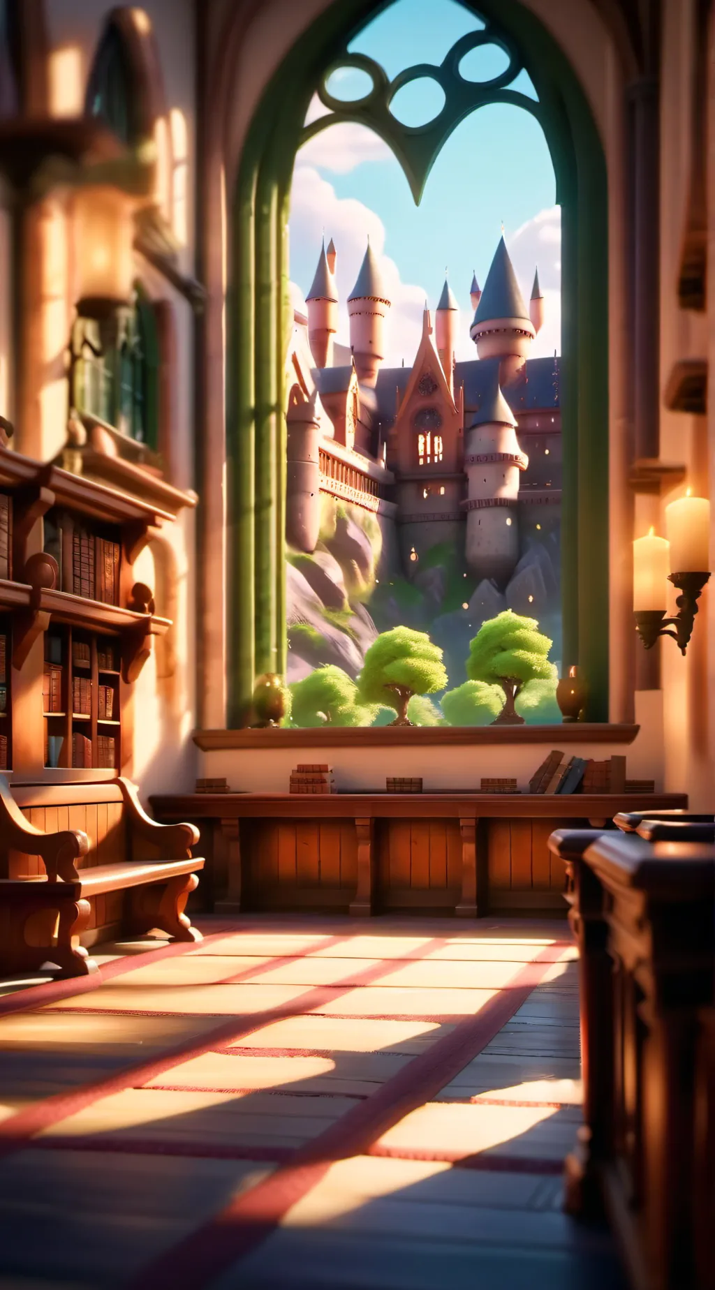 ai character: hogwartsssss background