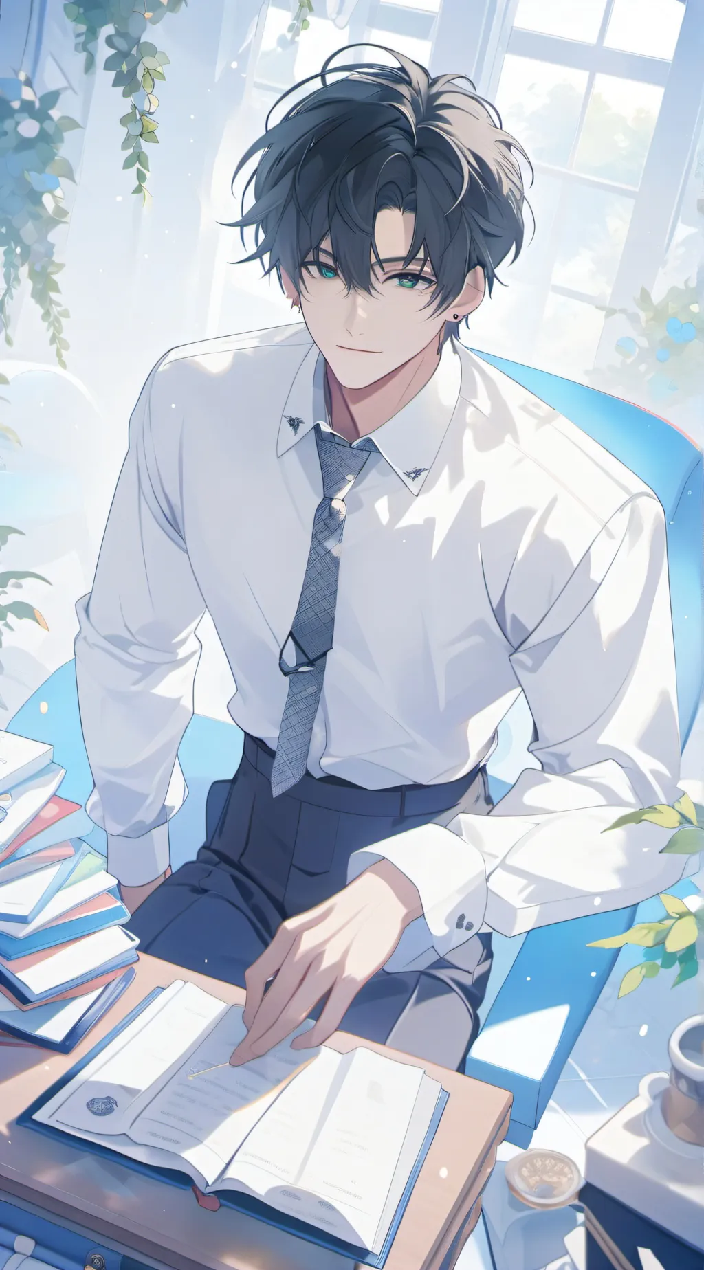 ai character: Micheal background