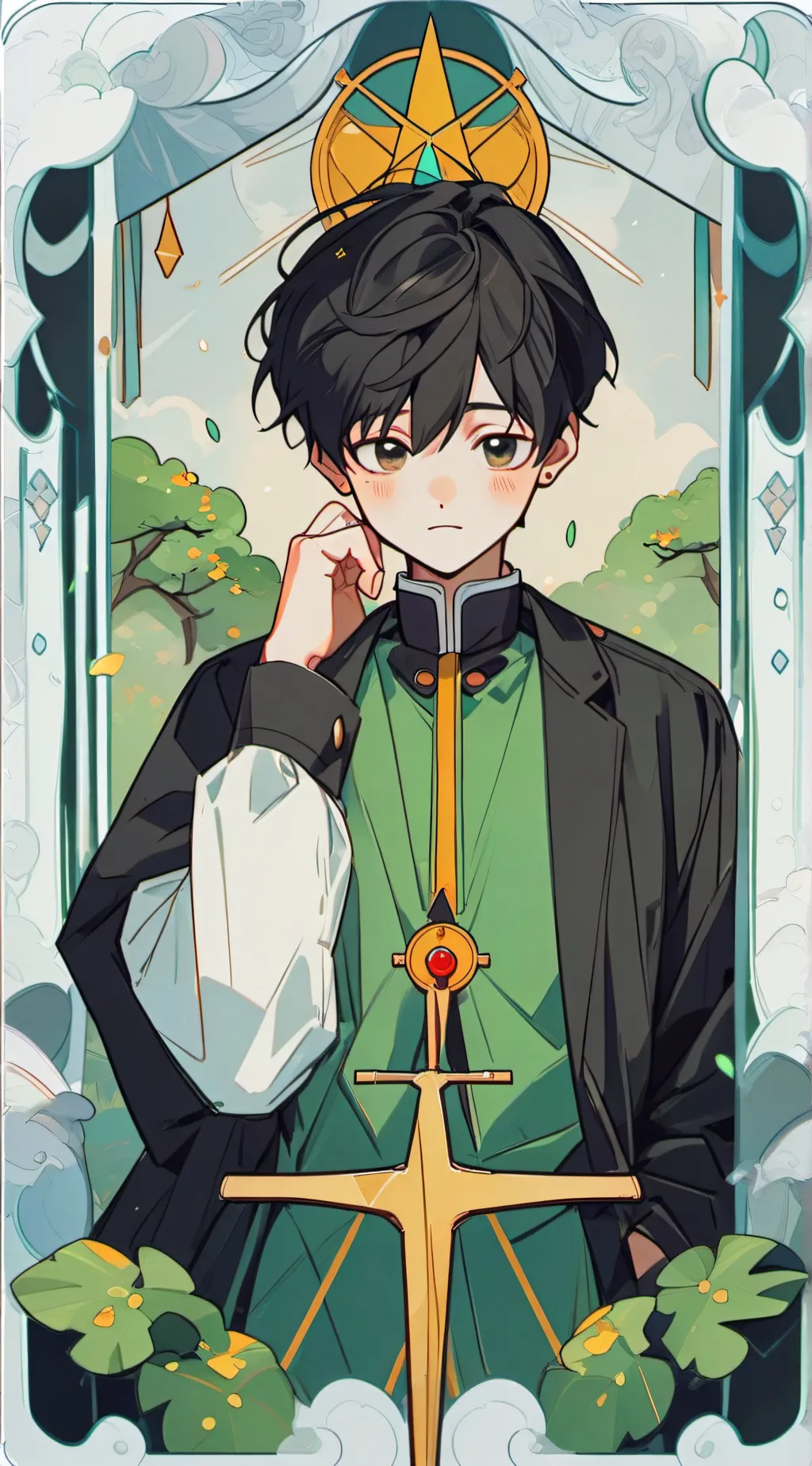 ai character: Hikaru-Ekic  background