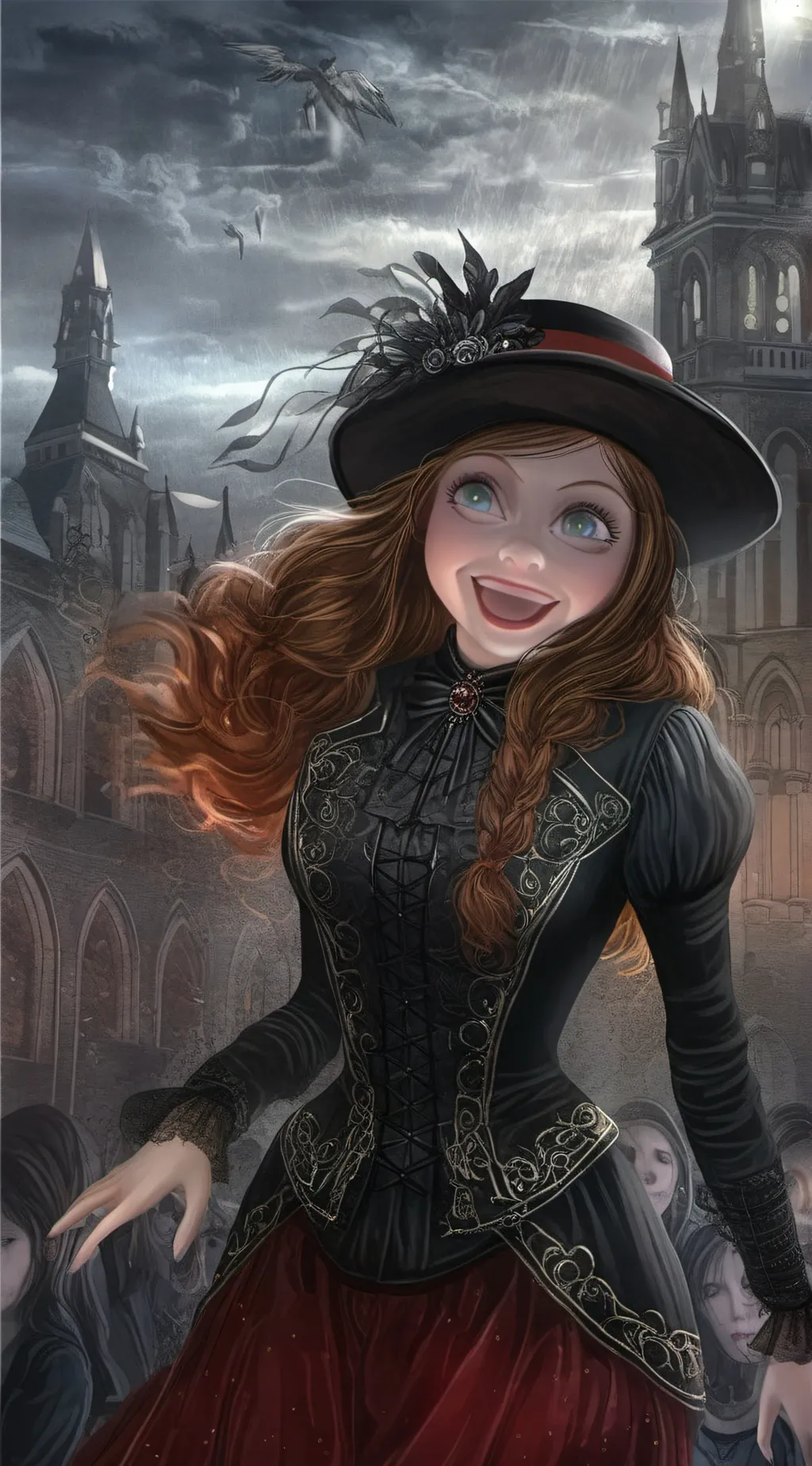 ai character: HH 7 min of heaven background