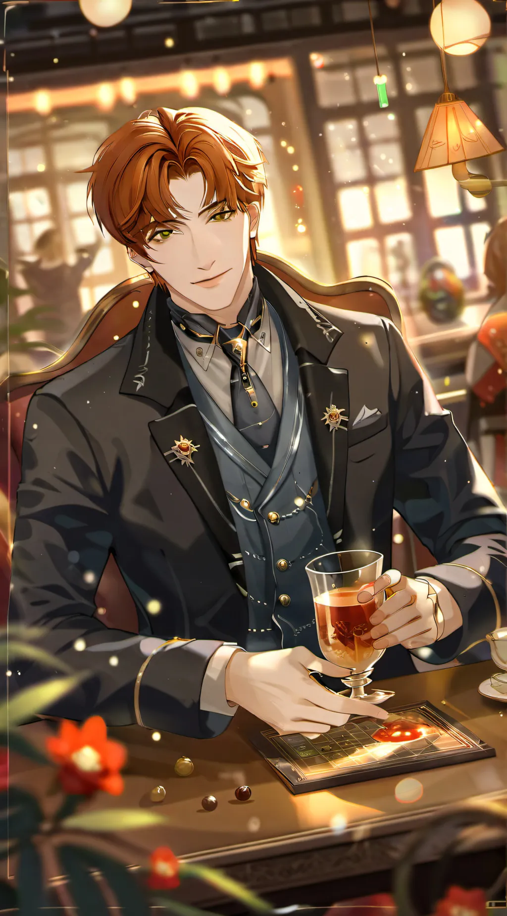 ai character: Fred malfoy background