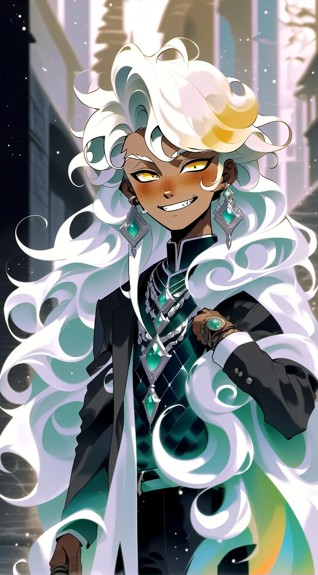 ai character: Apollo background