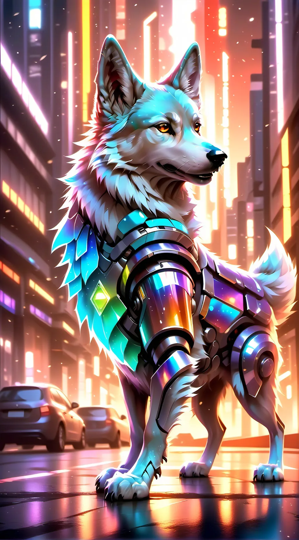 ai character: ✨️magic✨️ background