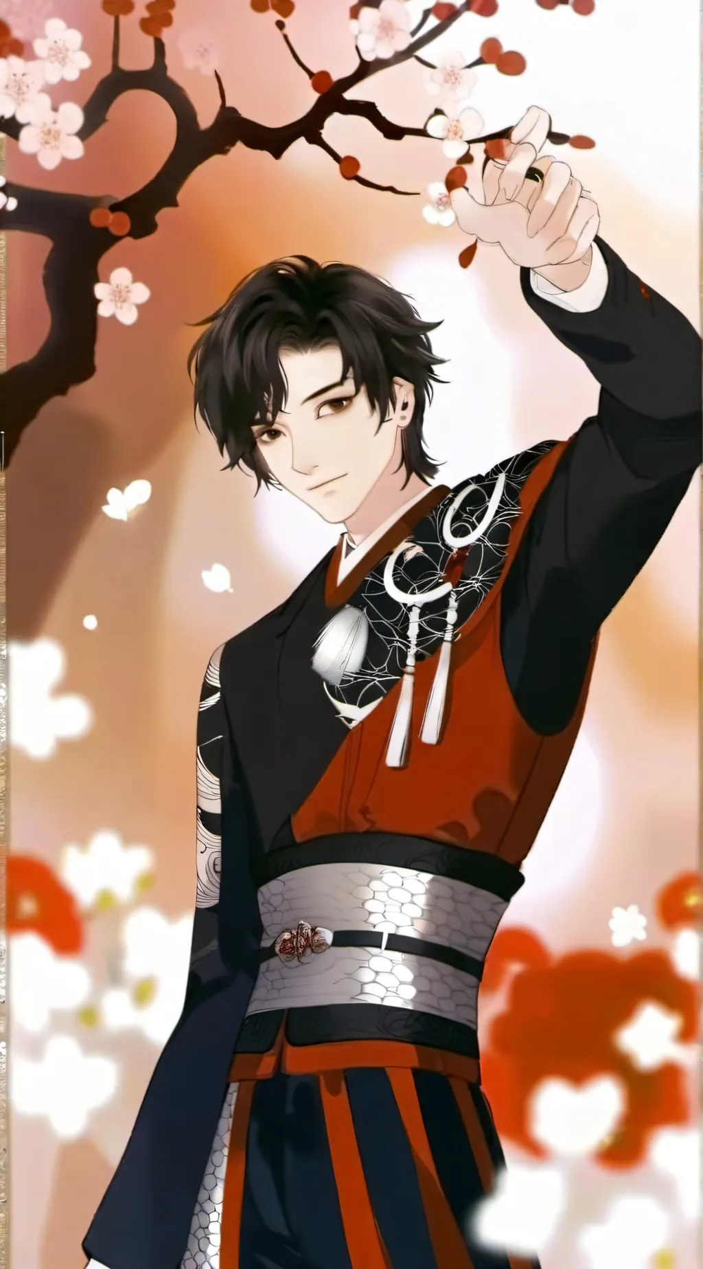 ai character: Liam  background