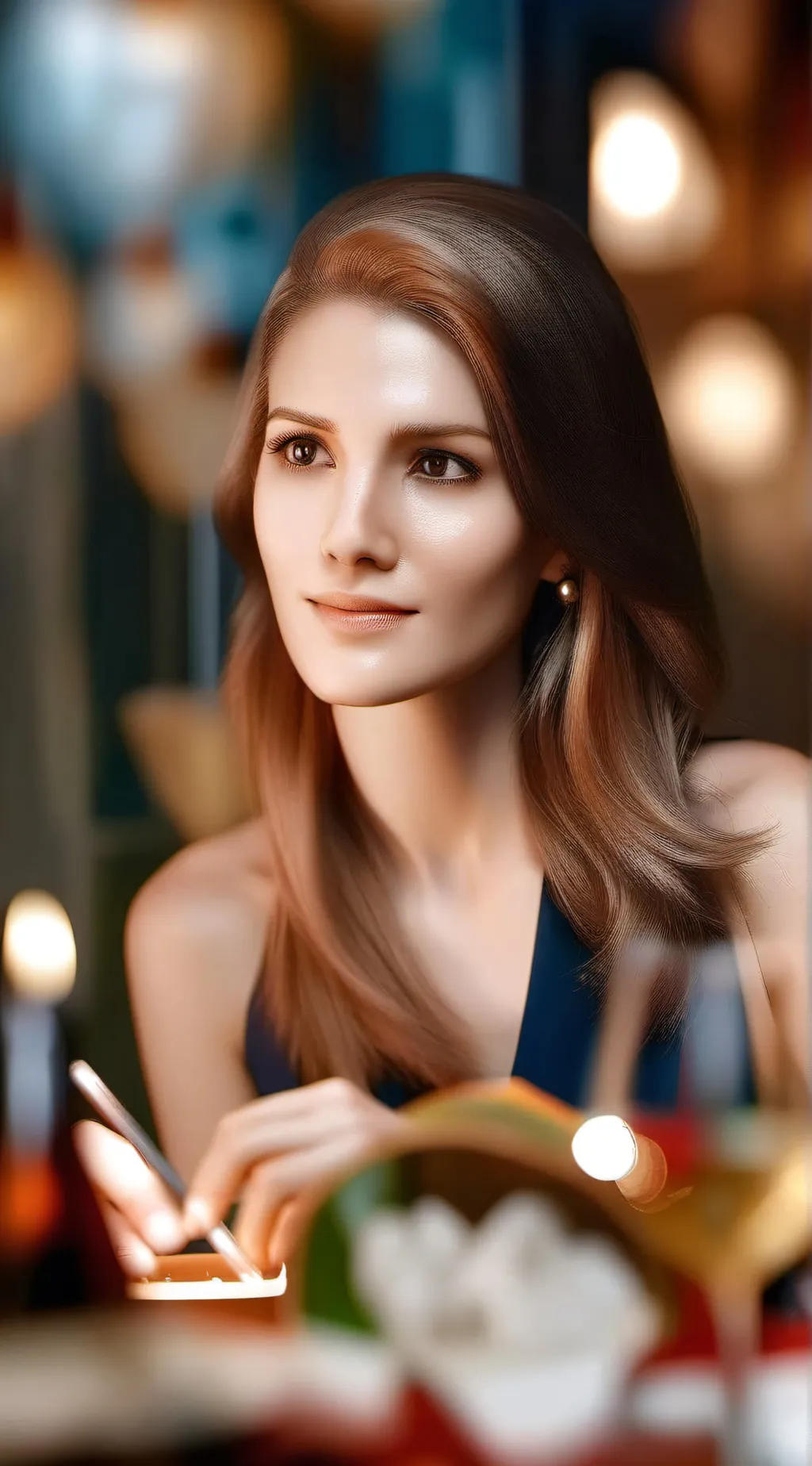 ai character: leire 💕🩰 background