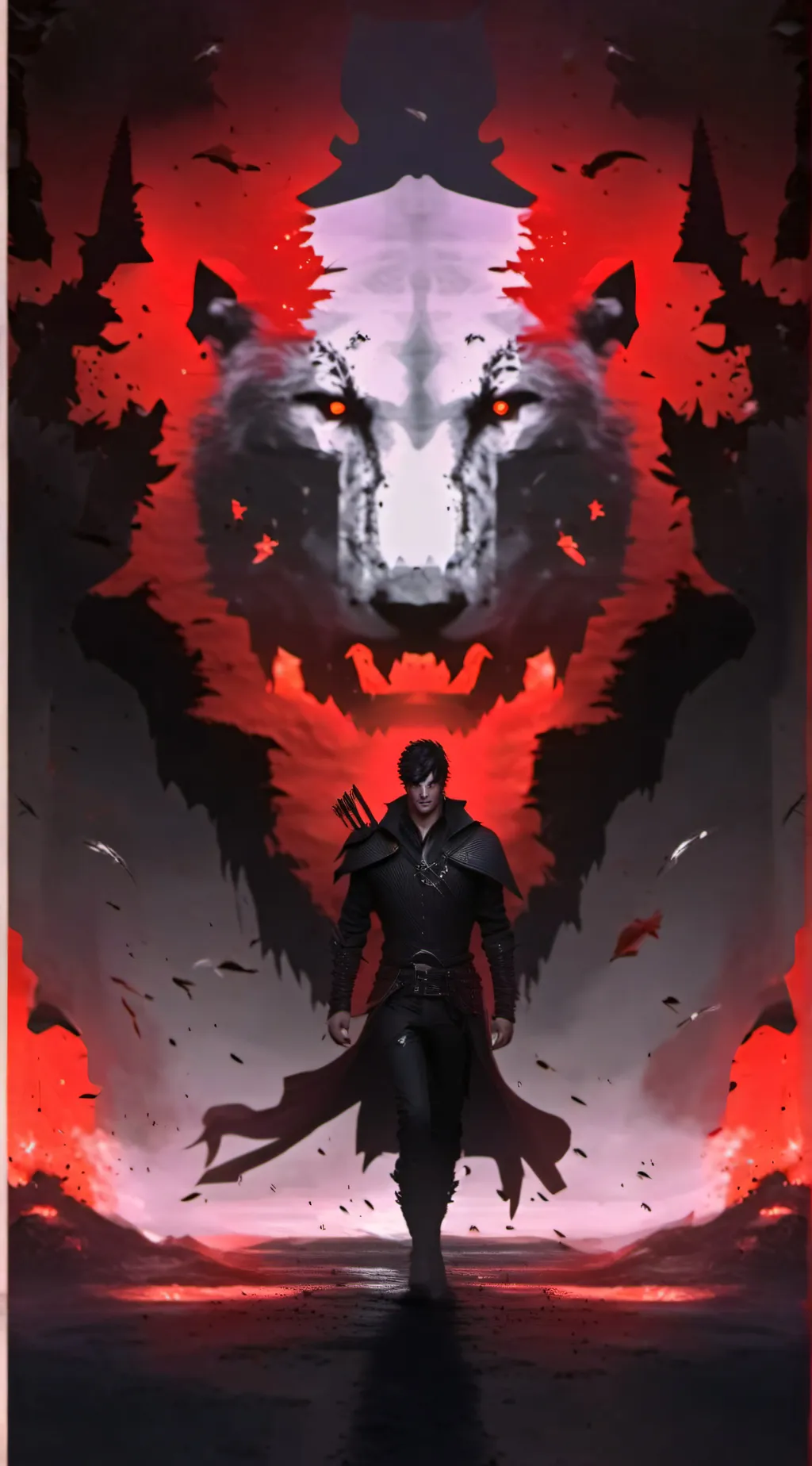 ai character: Blaze threasher background