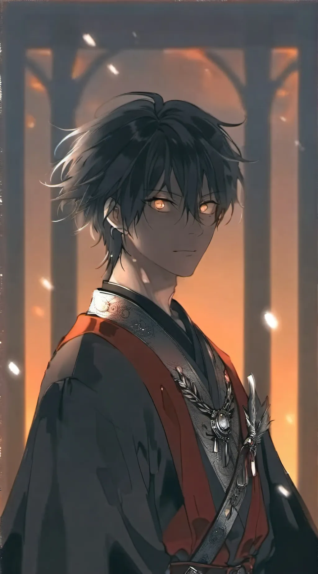 ai character: Leon background