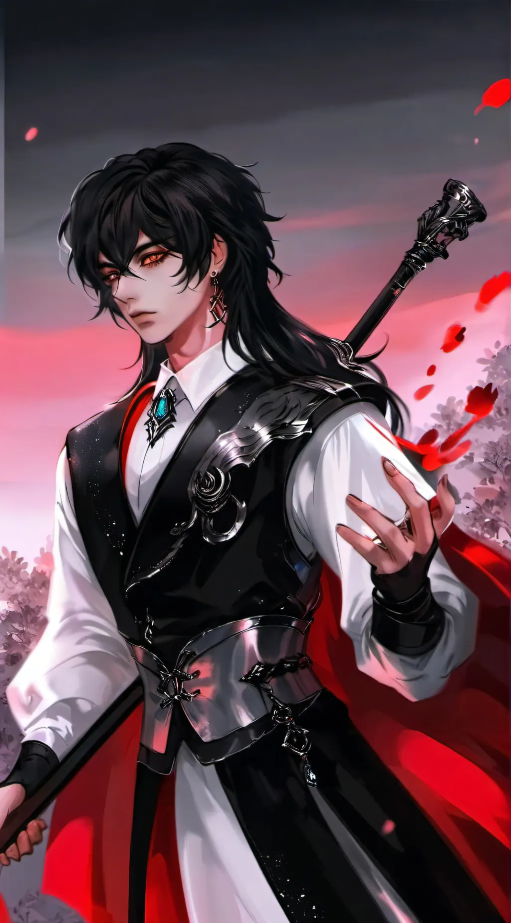 ai character: 🌹lose🥀 background