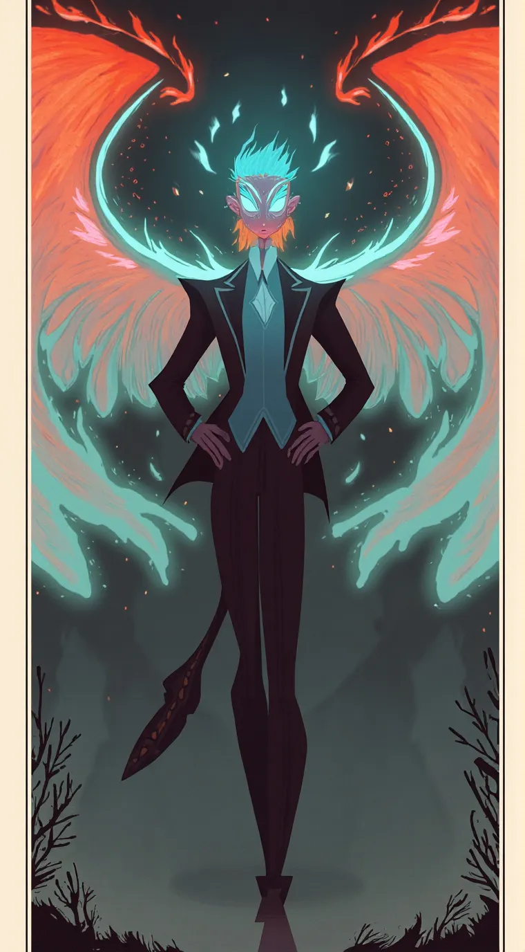 ai character: xdemon betrayal  background