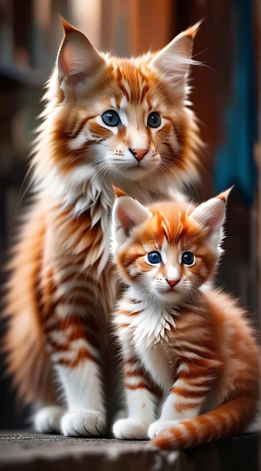 ai character: a city encounter! background