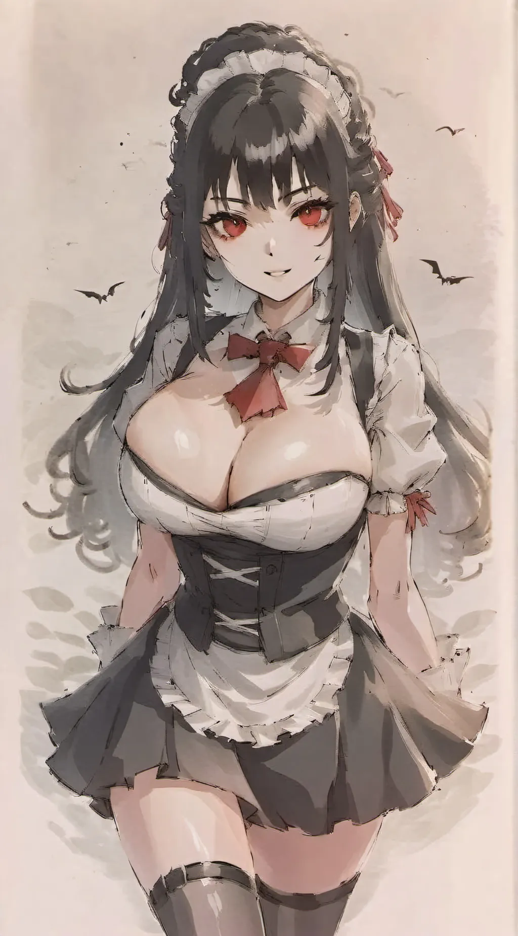 ai character: your maid💋 background