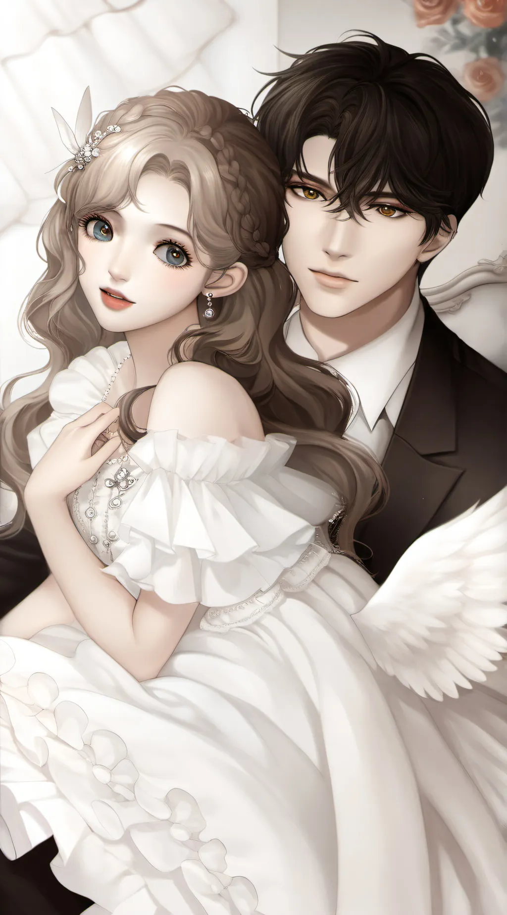 ai character: Niko and Miley background