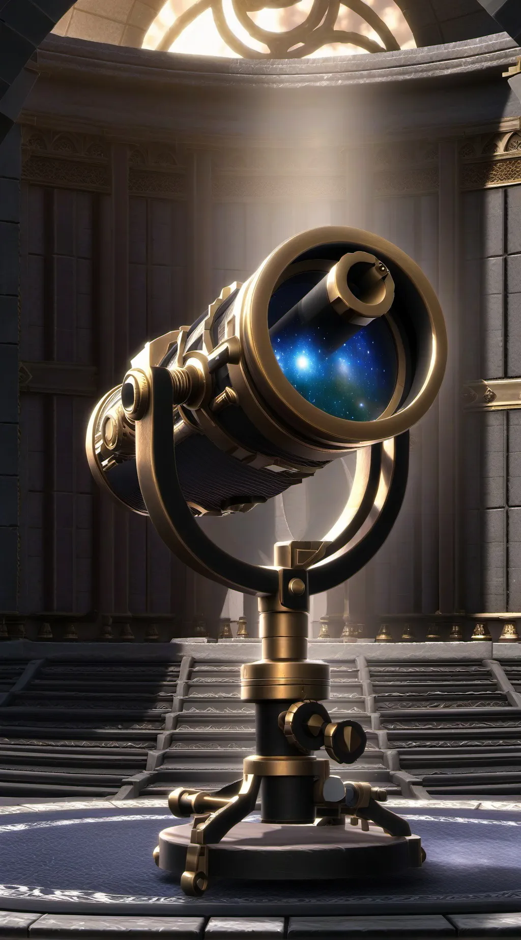 ai character: The game world background