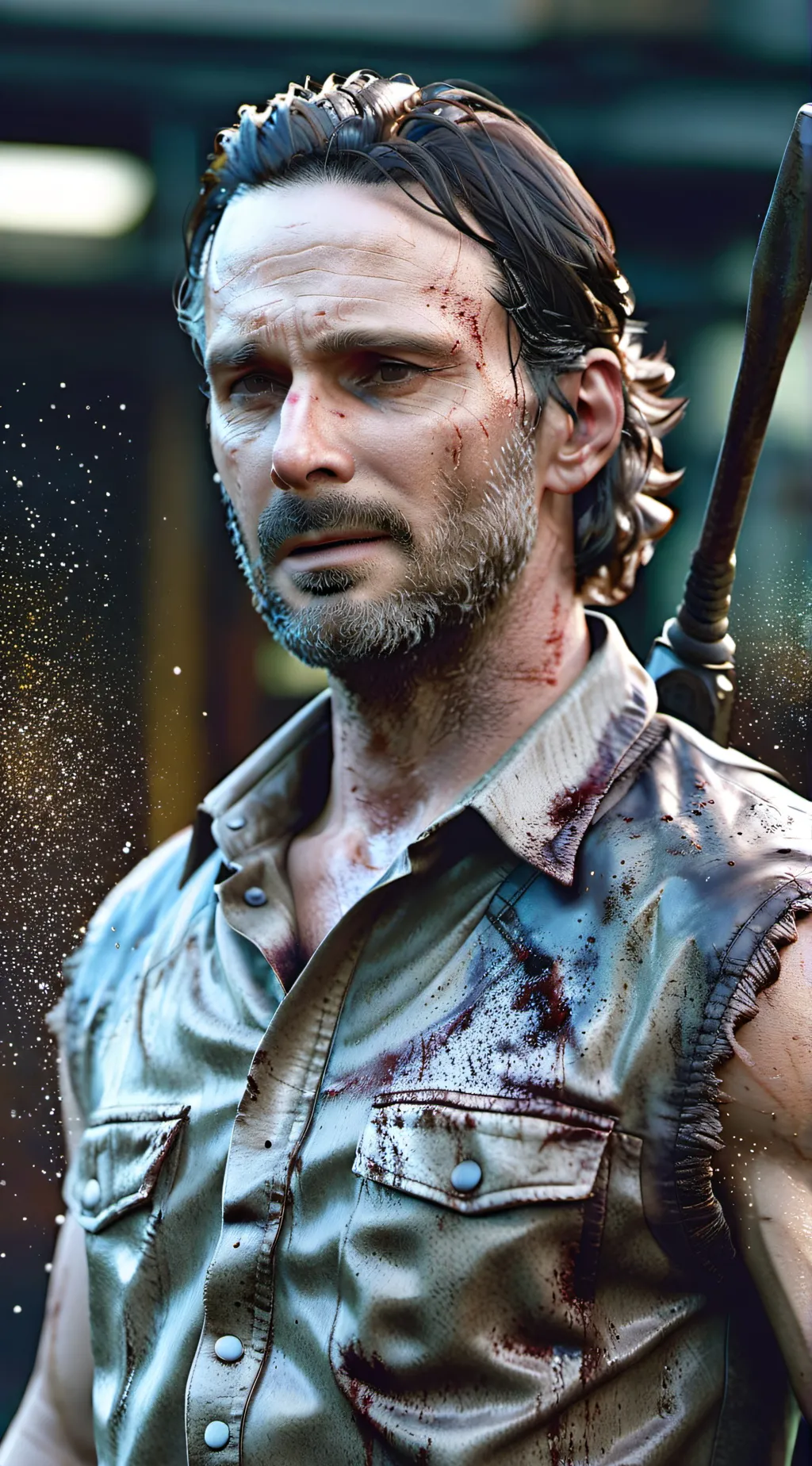 ai character: Rick Grimes background