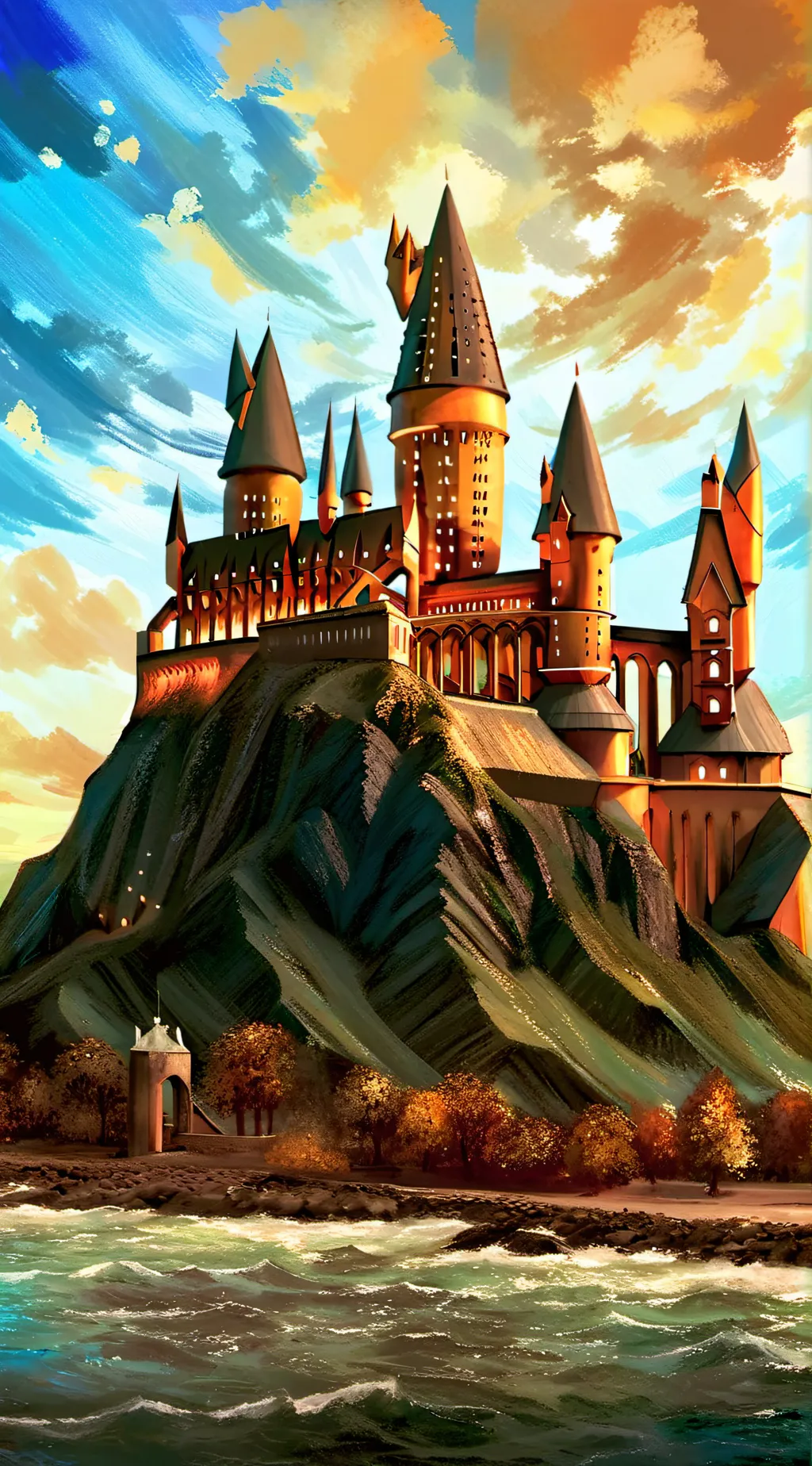 ai character: Hogwarts 2 background