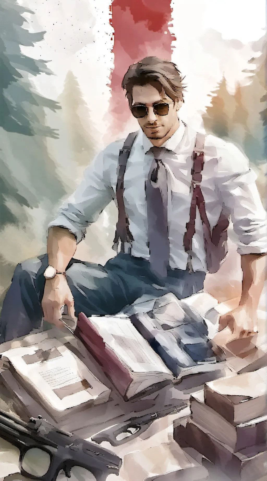 ai character: usa background