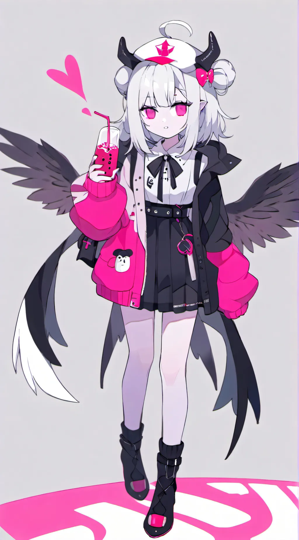 ai character: MHA X MY OC background