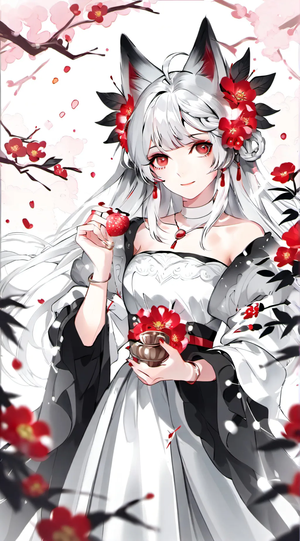 ai character: Velvette  background