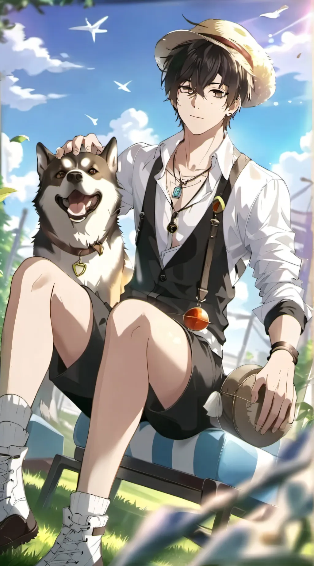 ai character: Nolan background