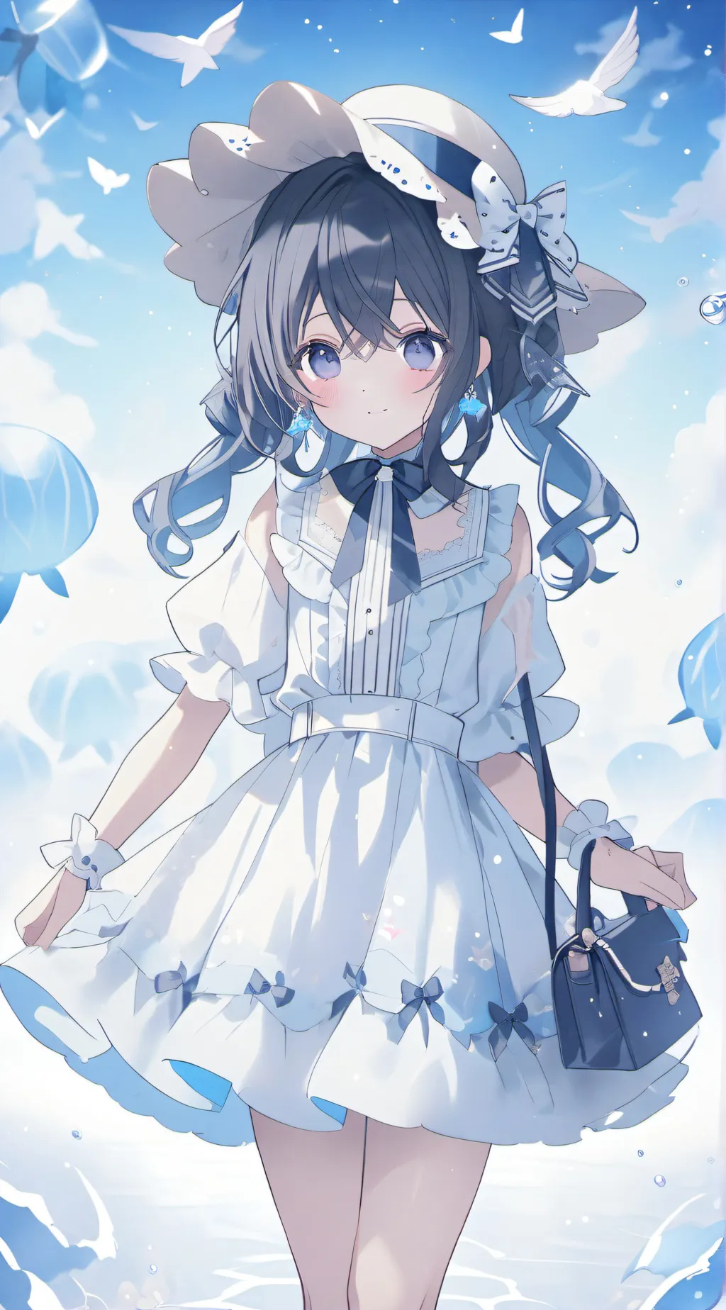 ai character: Kinsley background