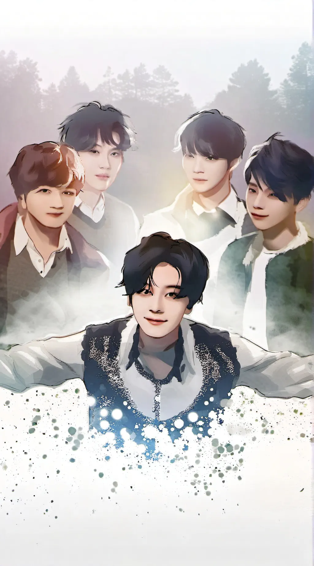 ai character: Ni-ki background