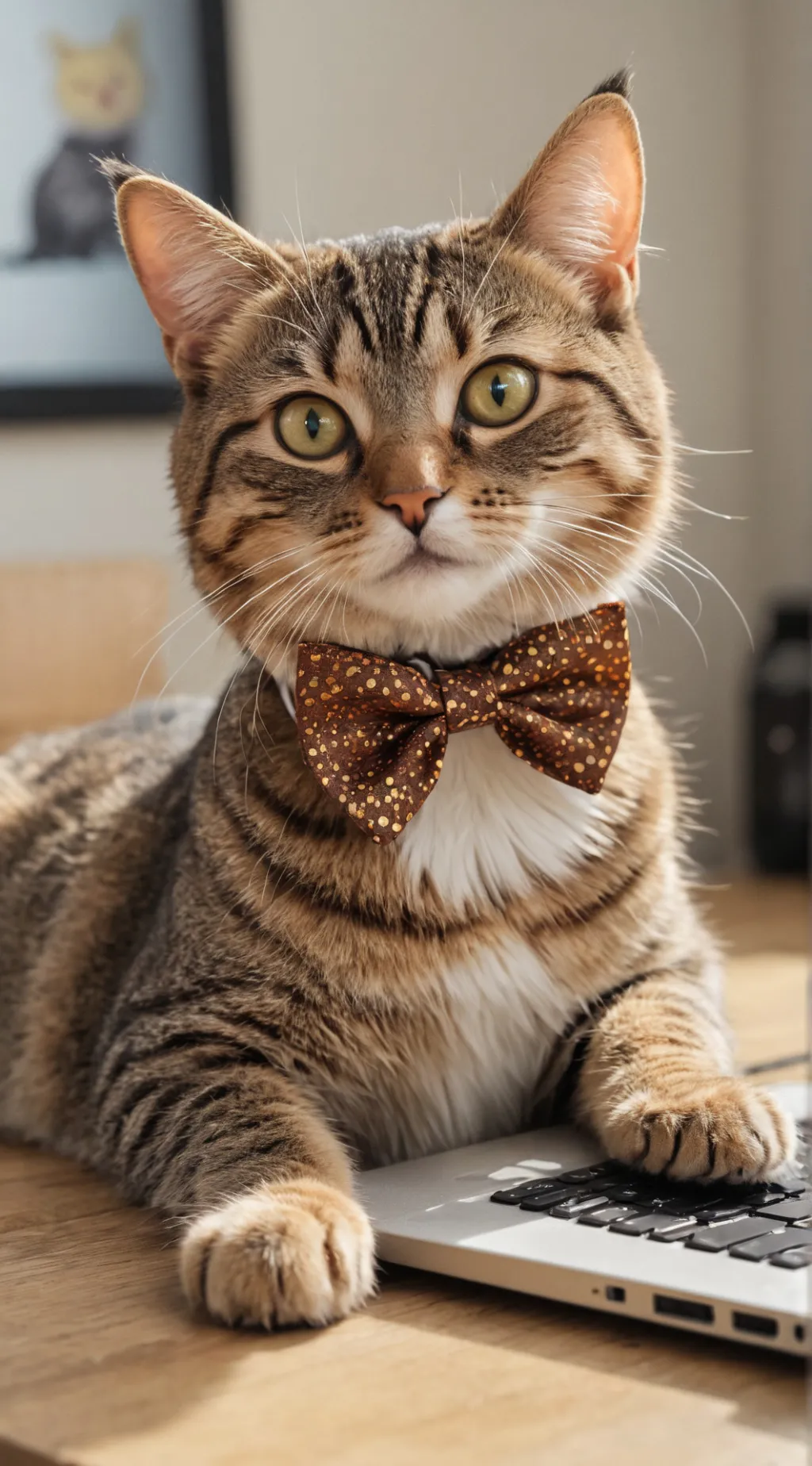 ai character: HashtagPaws background