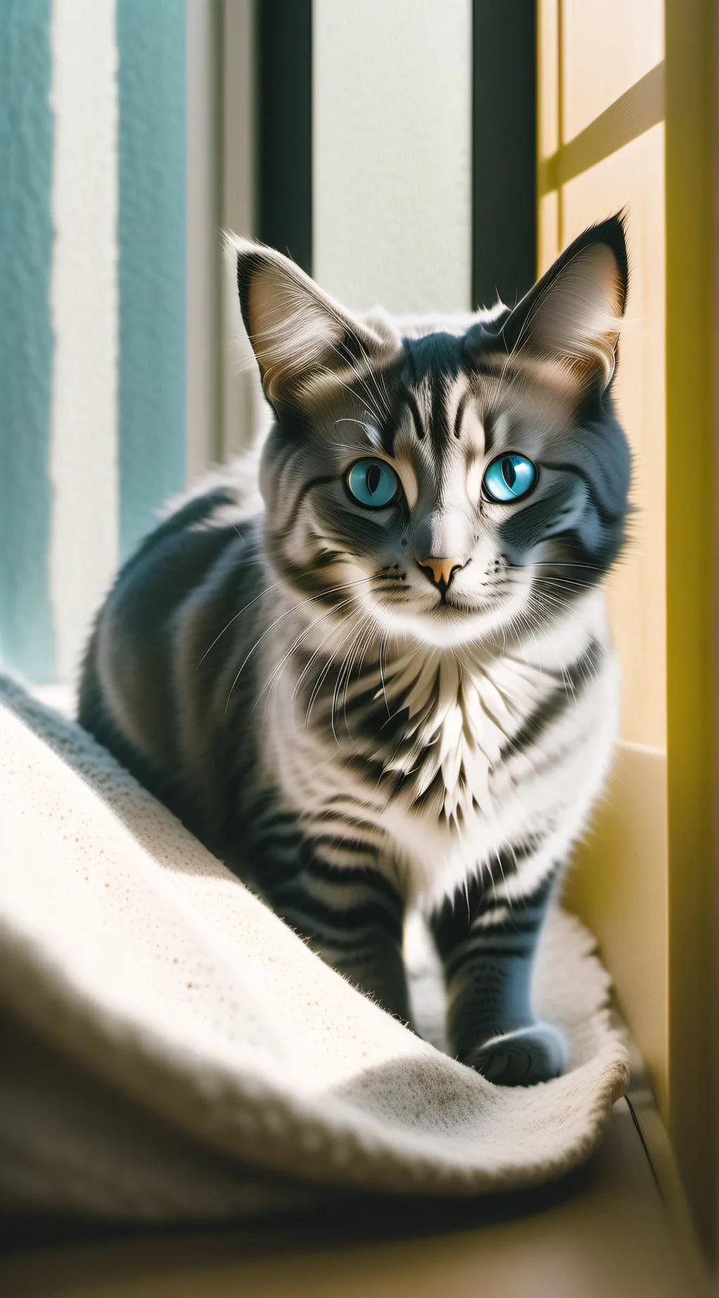 ai character: magic cat background