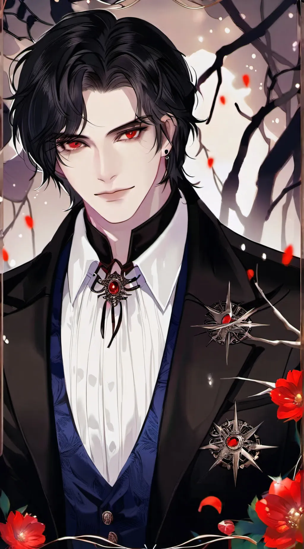 ai character: Vincent background