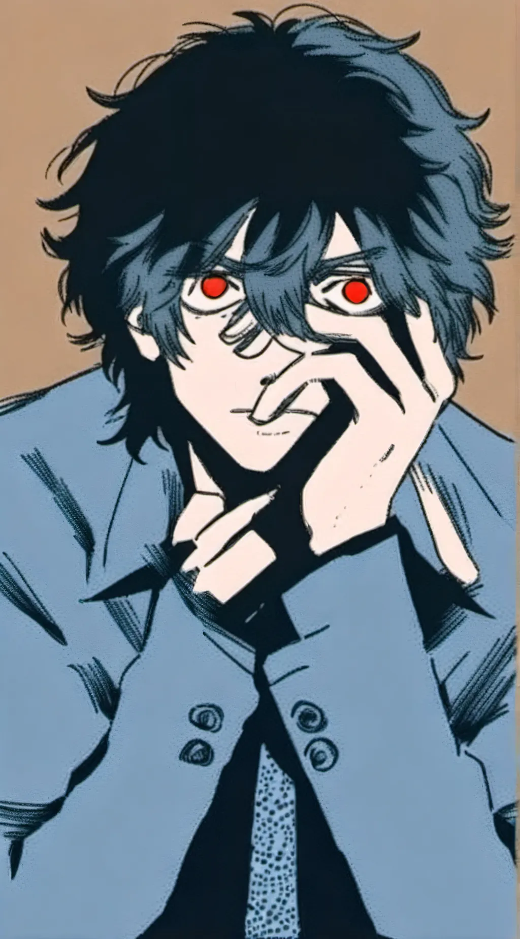 ai character: Shigaraki  background