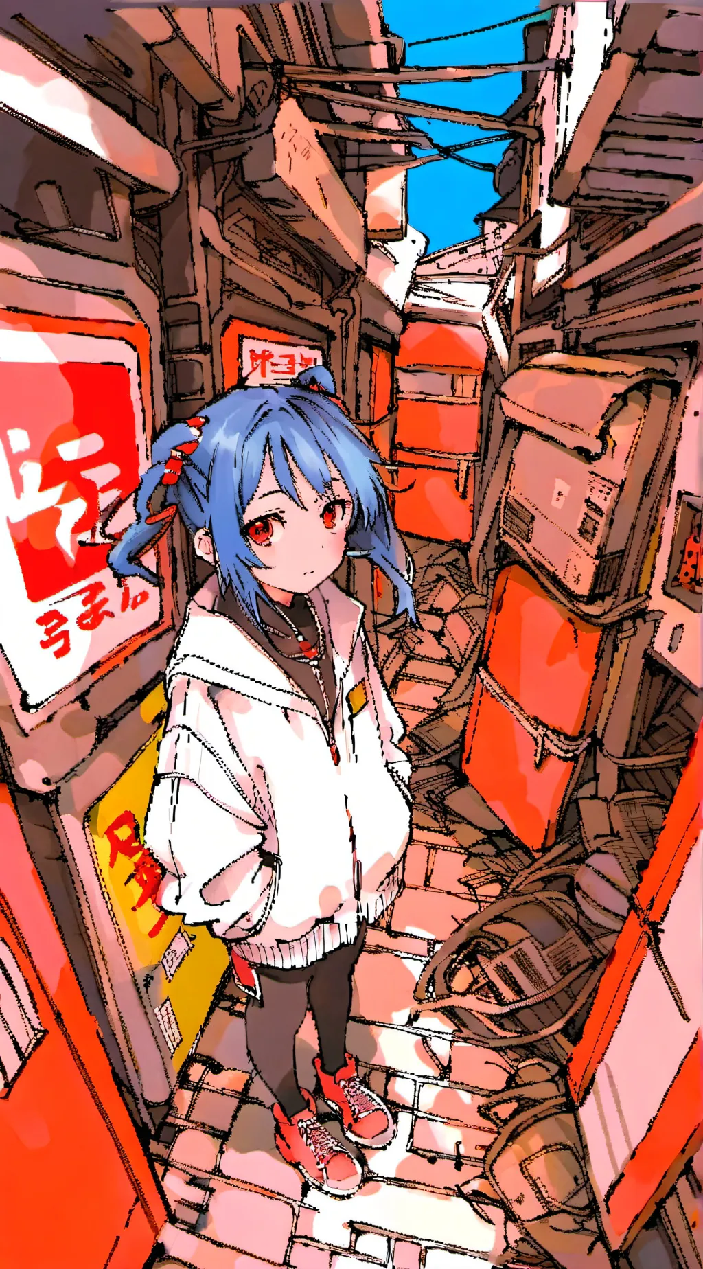 ai character: Nazumi  background