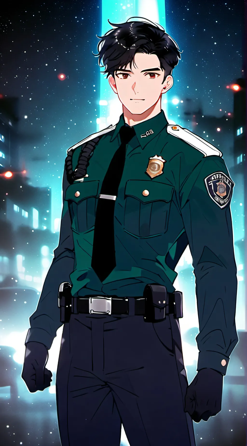 ai character: Leo Fox background