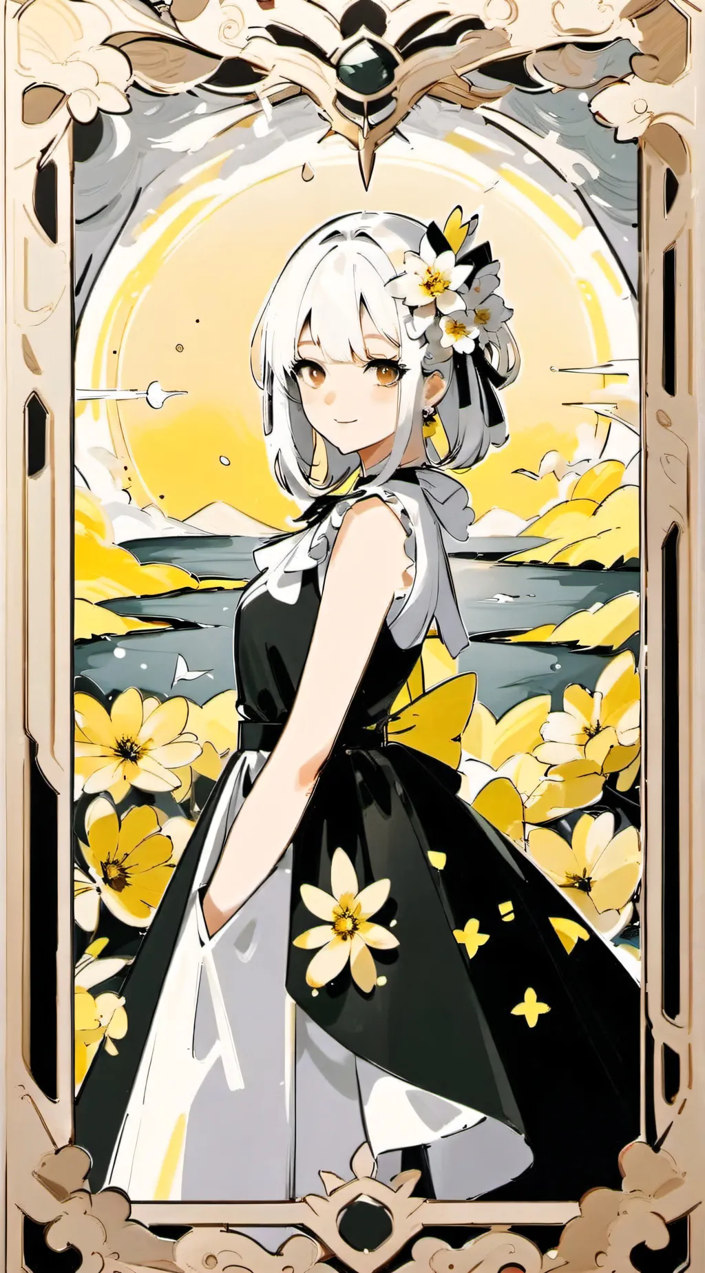 ai character: Ninjago genderswap background