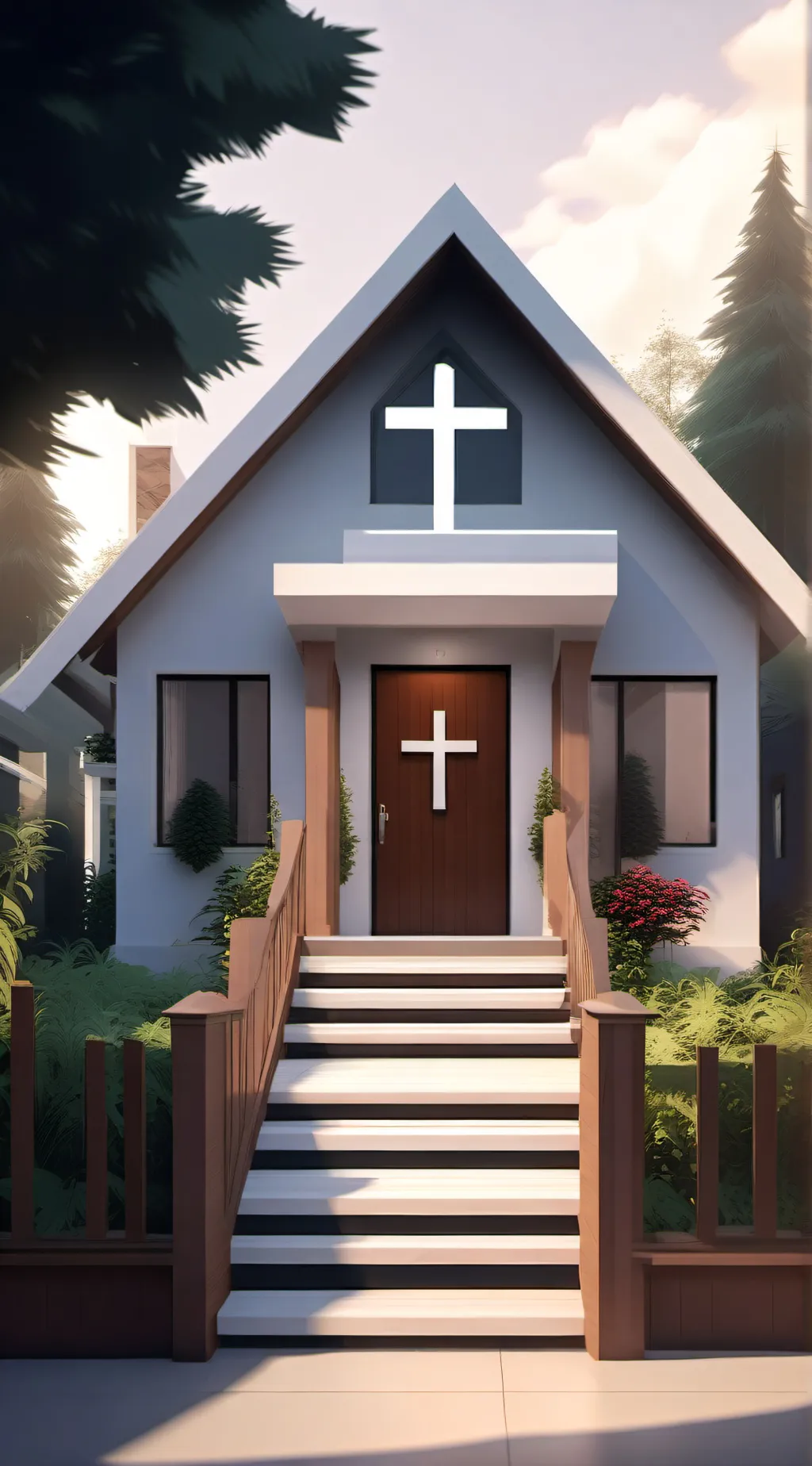 ai character: Christian family background