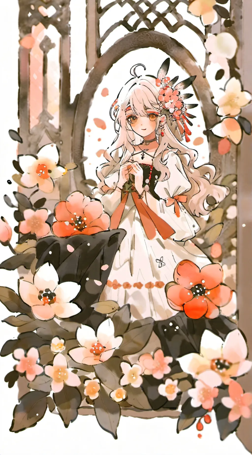 ai character: Iris May background