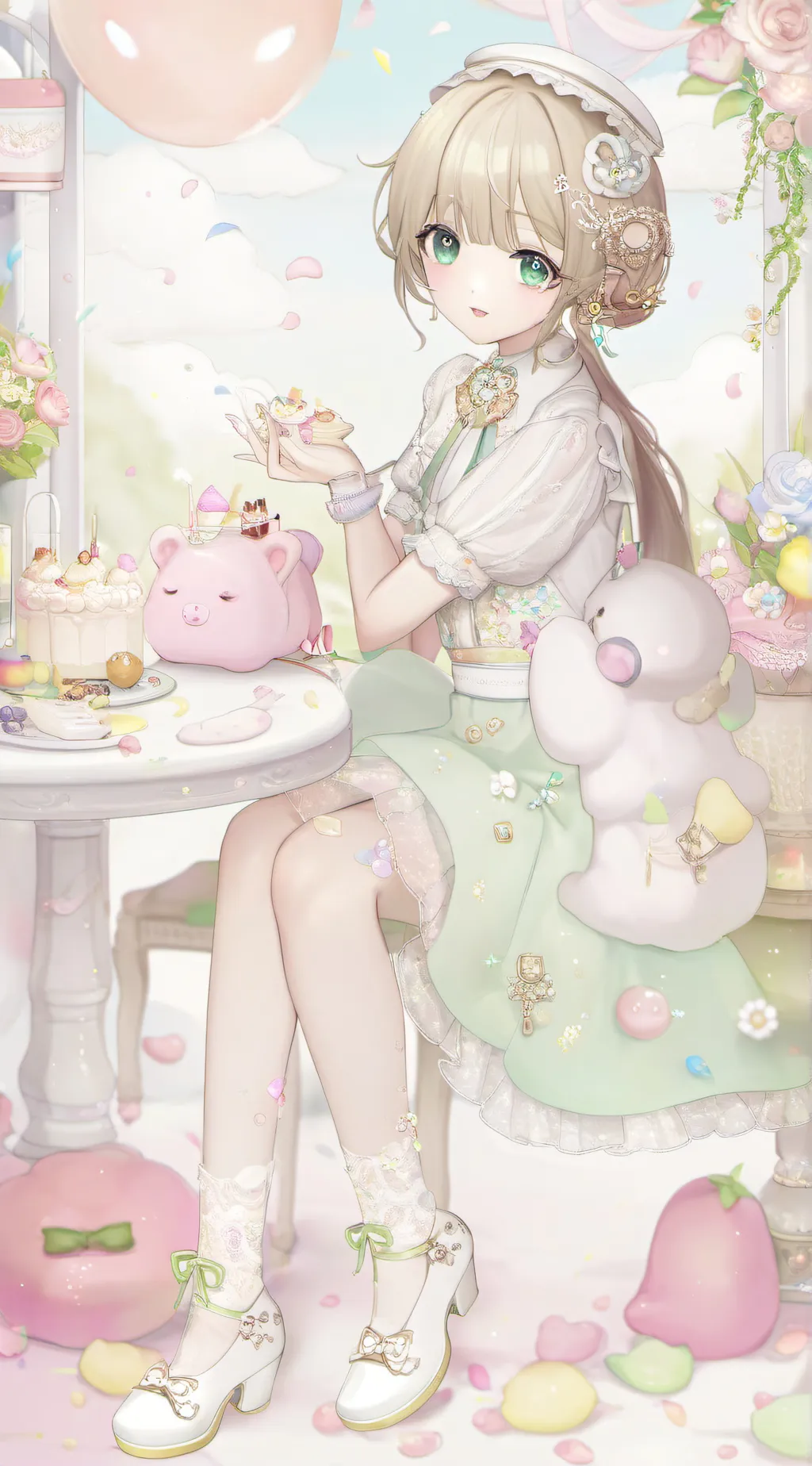 ai character: Emilia background