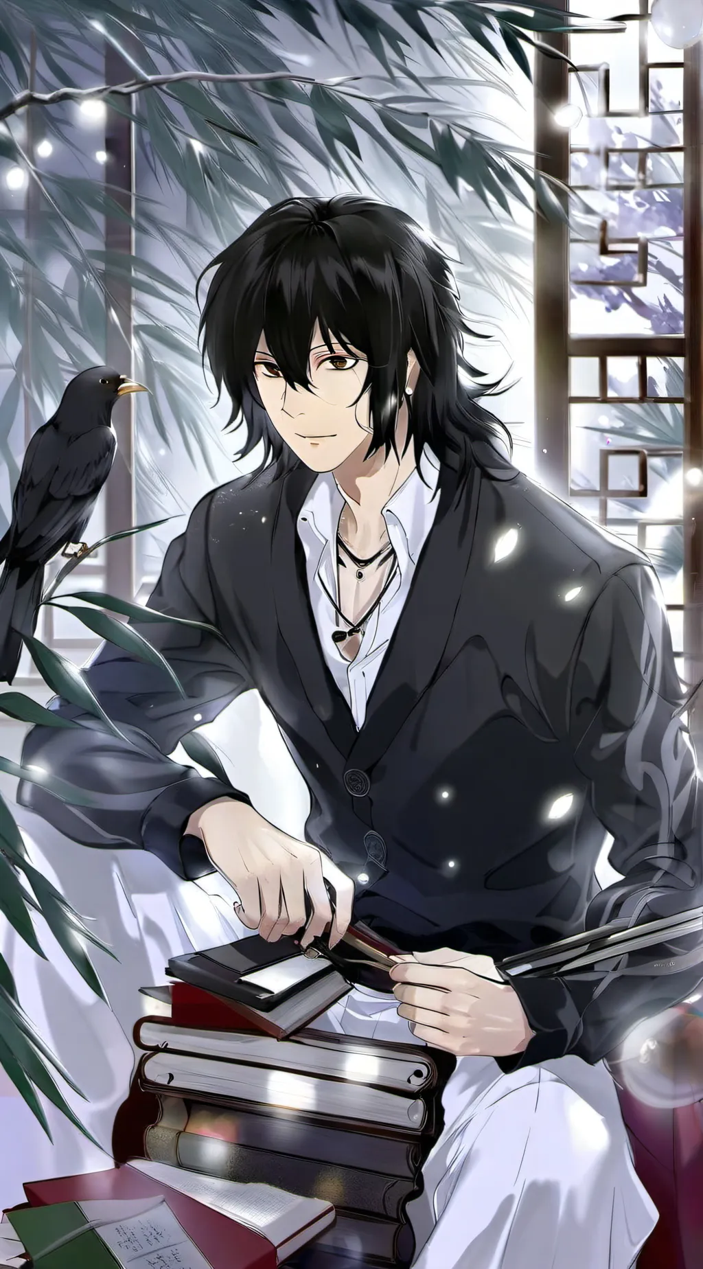 ai character: Hizashi is mean🤬🥺 background