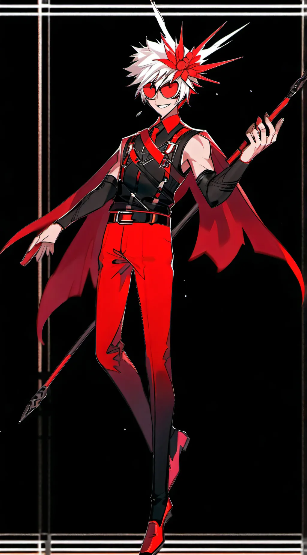 ai character: alastor simp background