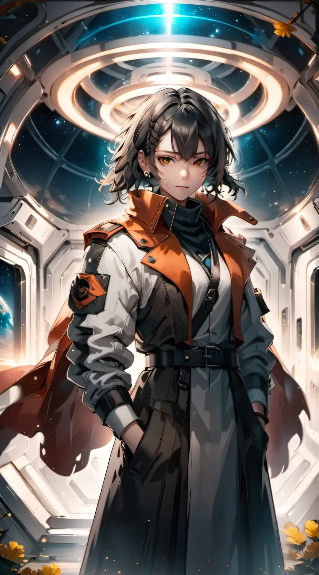 ai character: Cpt. Isara V. background