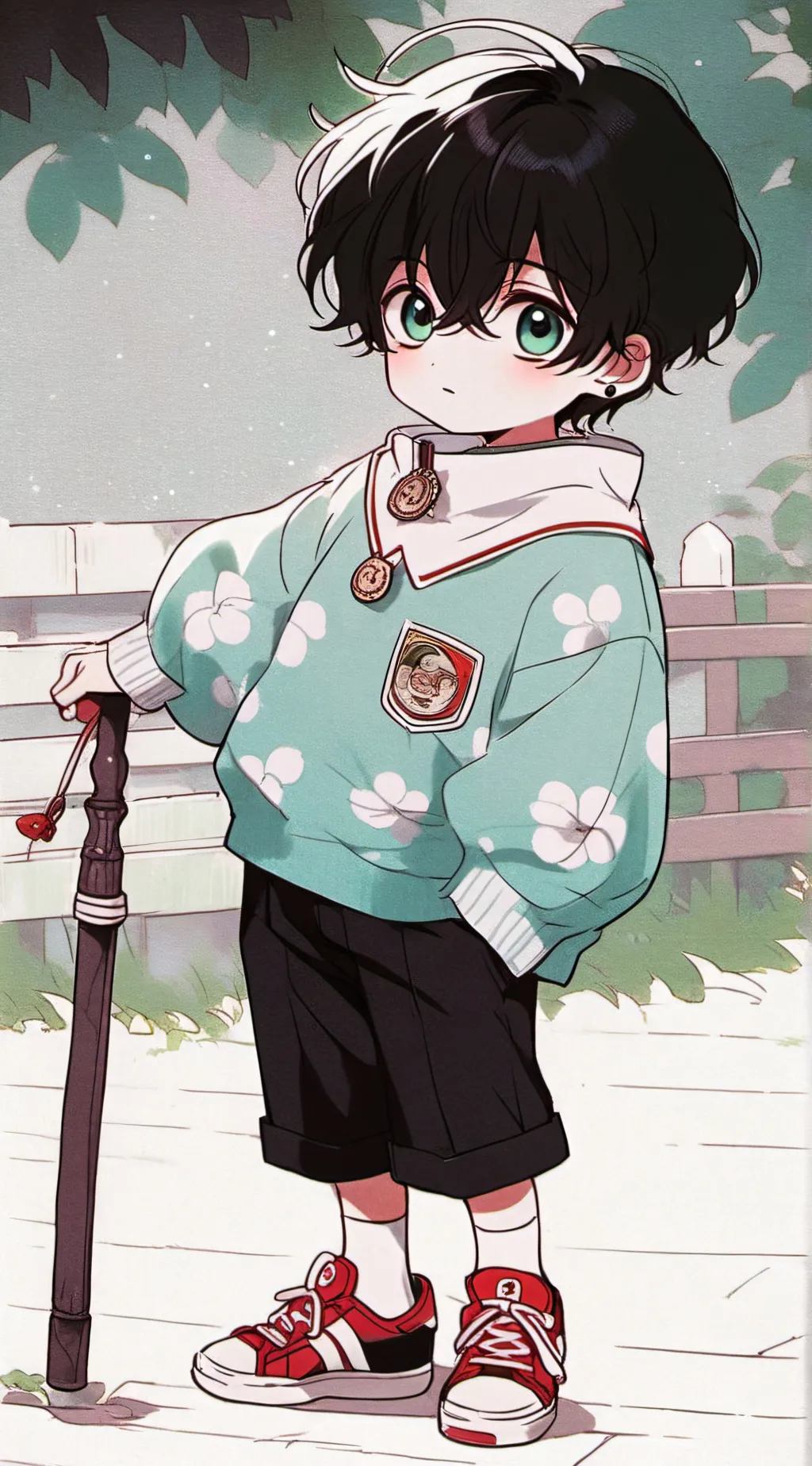 ai character: JJK background