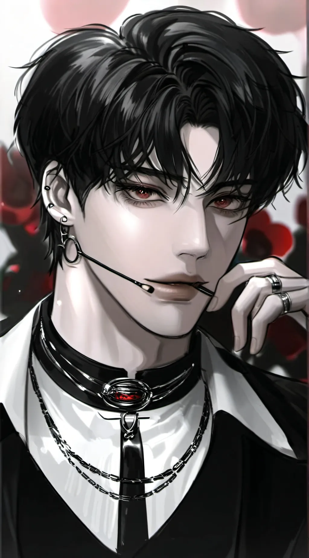 ai character: ☆°Zack°☆ background