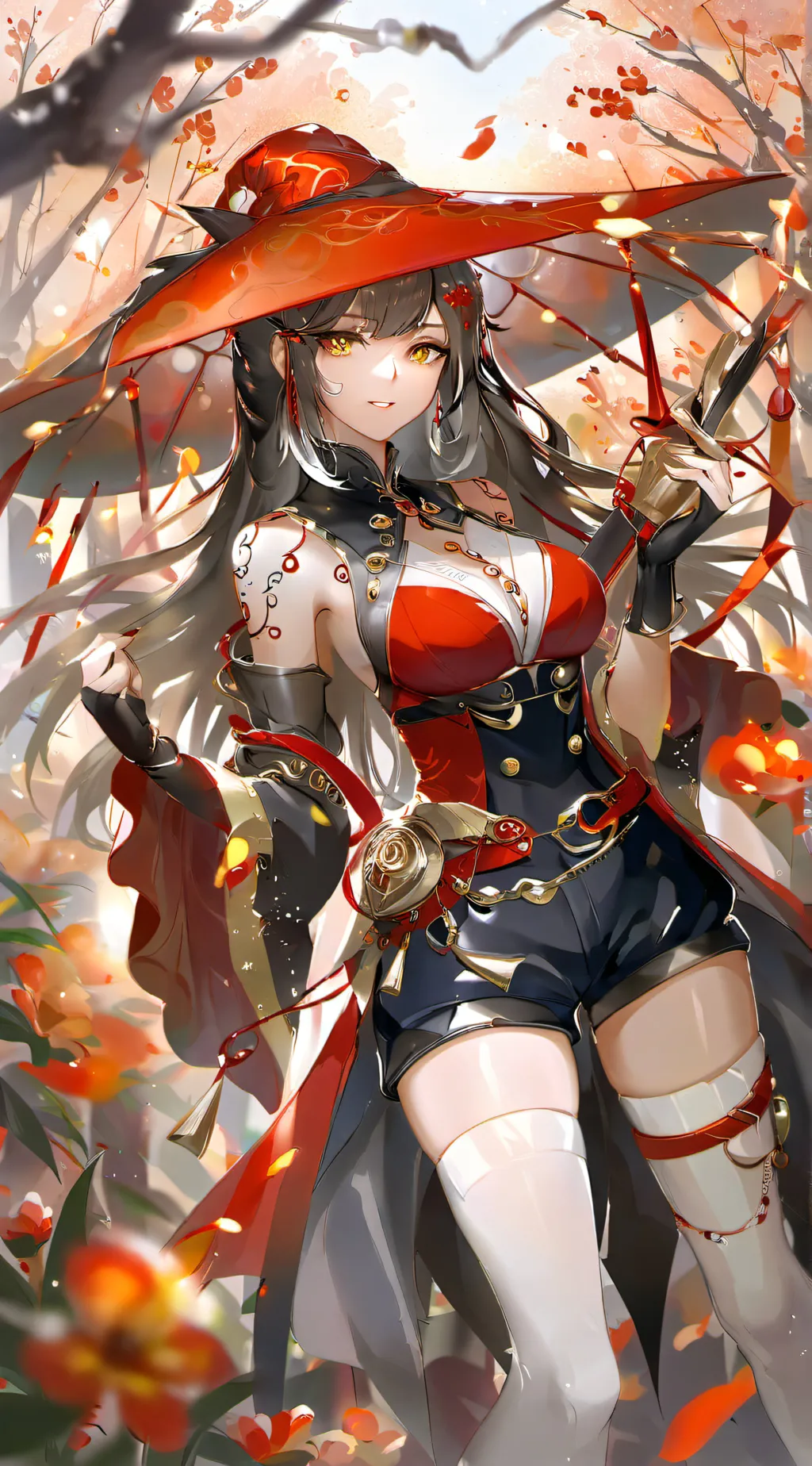 ai character: lily😀 background