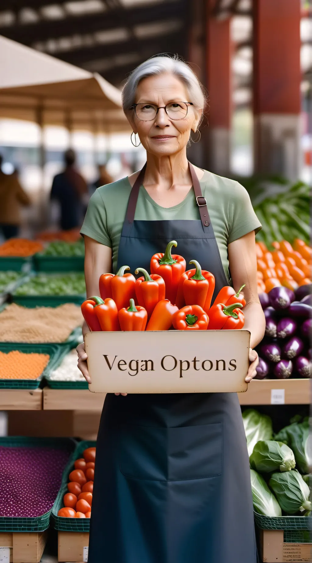 ai character: vegan teaher background