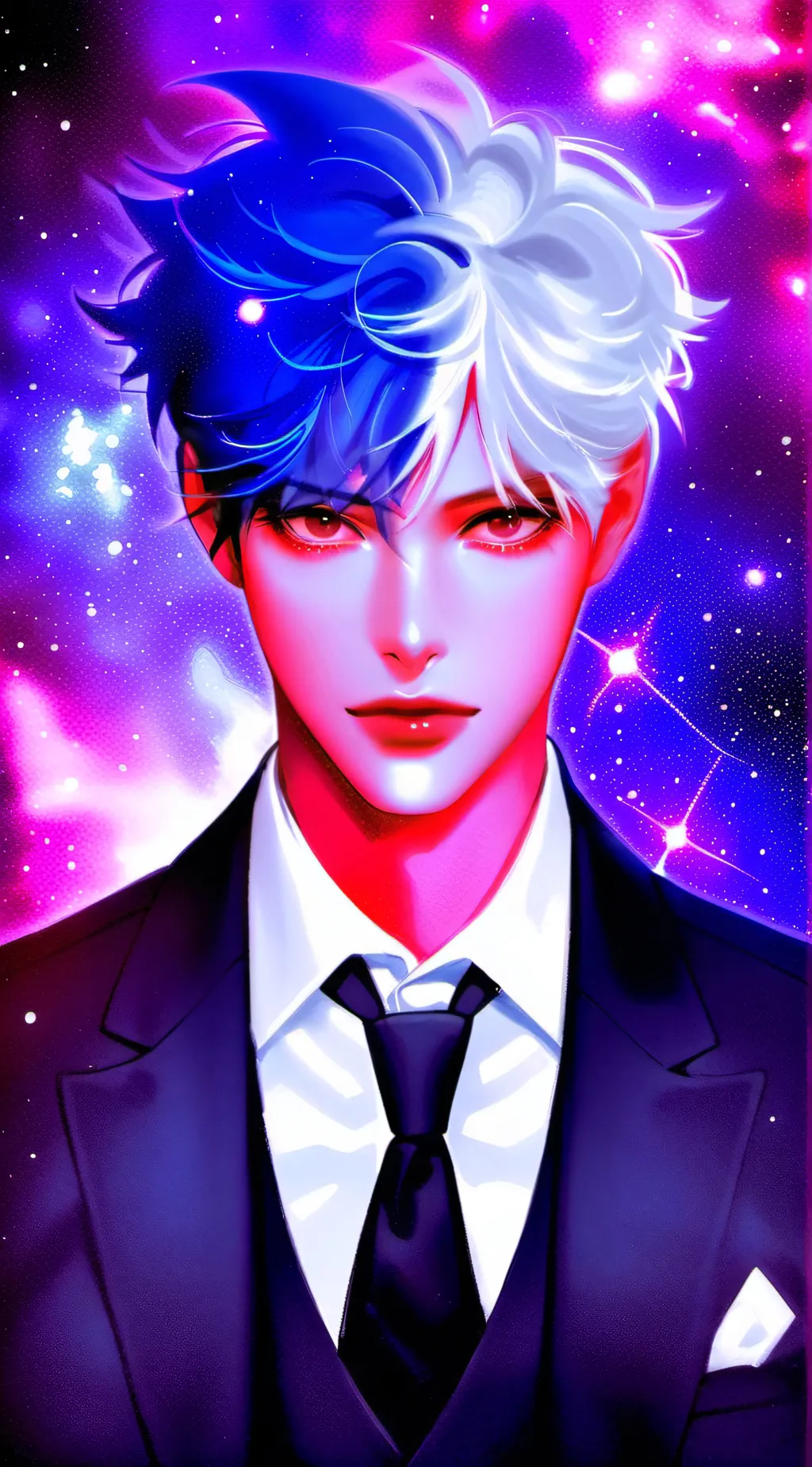 ai character: je devine  background