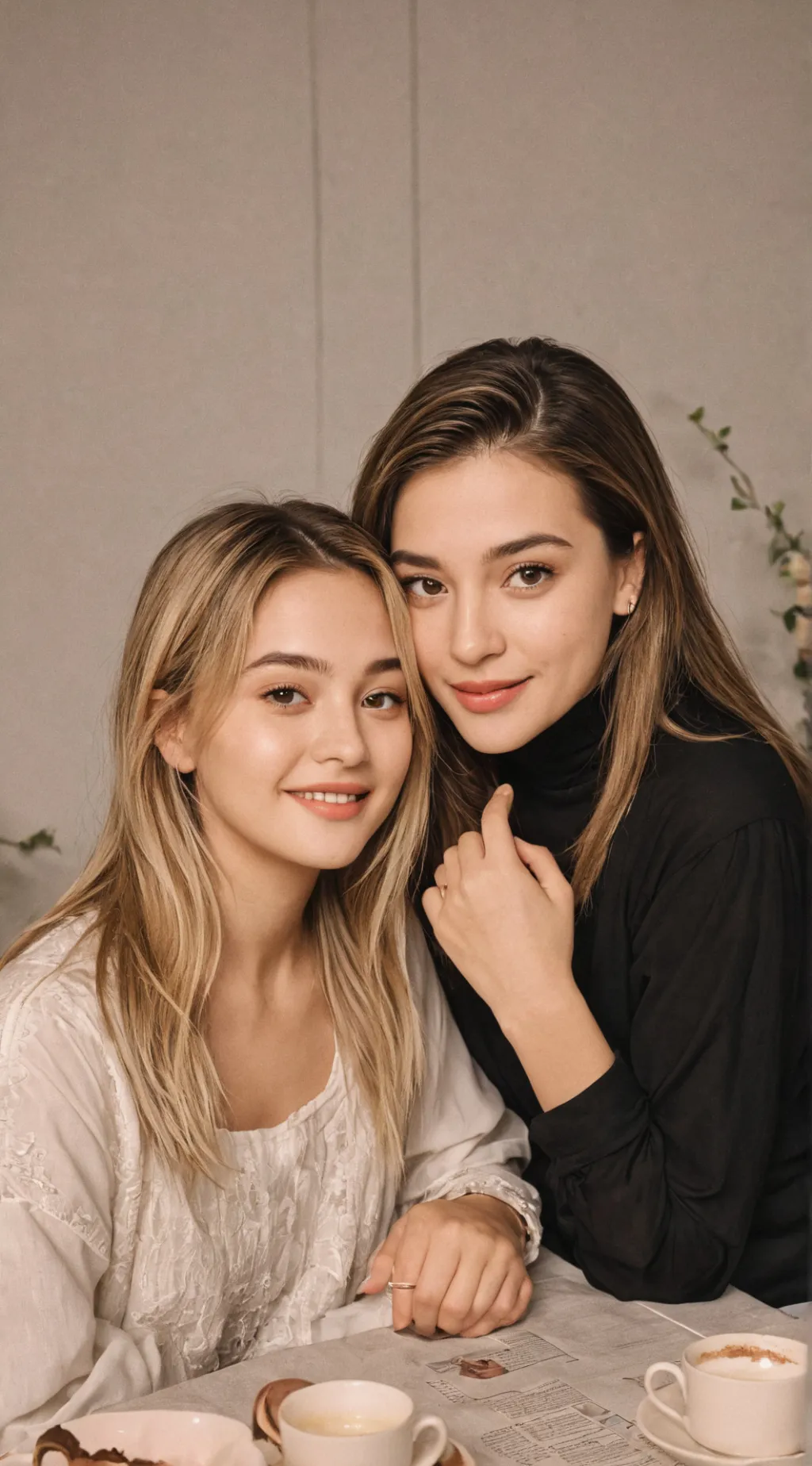 ai character: The mean girls  background